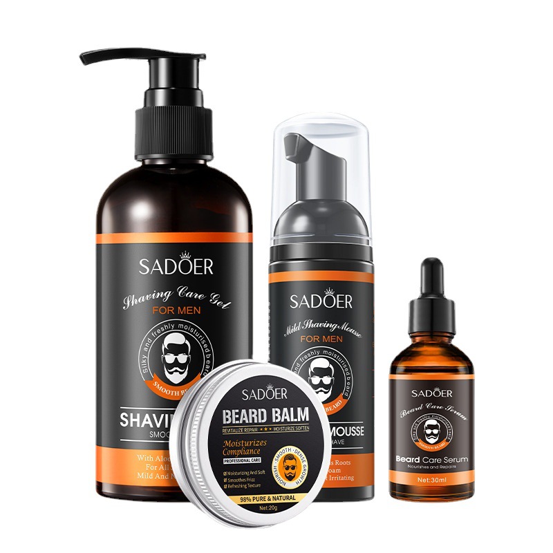 Hair Care Frizzy Hair - Men's Beard Growth Kit, Beard Oil,