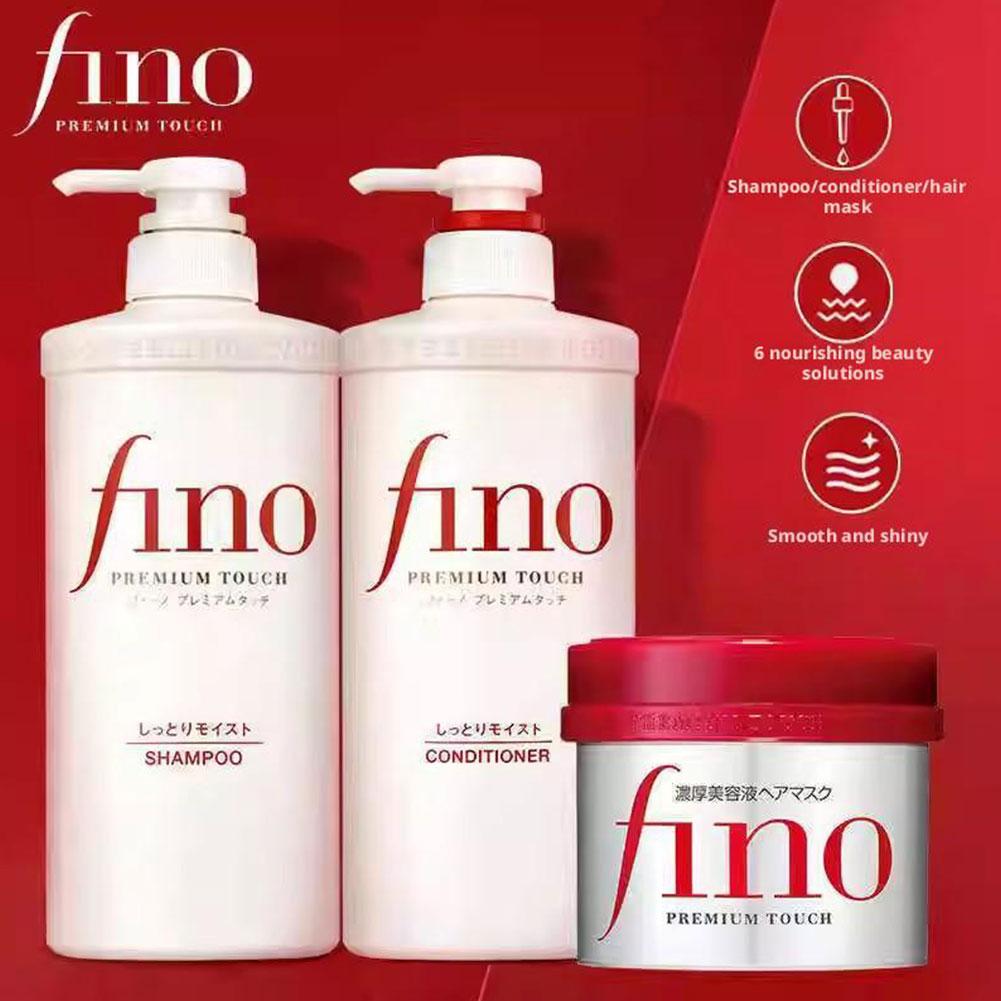 Hair Care Fino - Fino Hair Mask Shampoo Conditioner Set