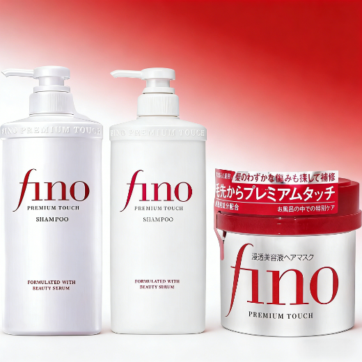 Hair Care Fino - Fino Oil Control Fluffy Shampoo Conditioner