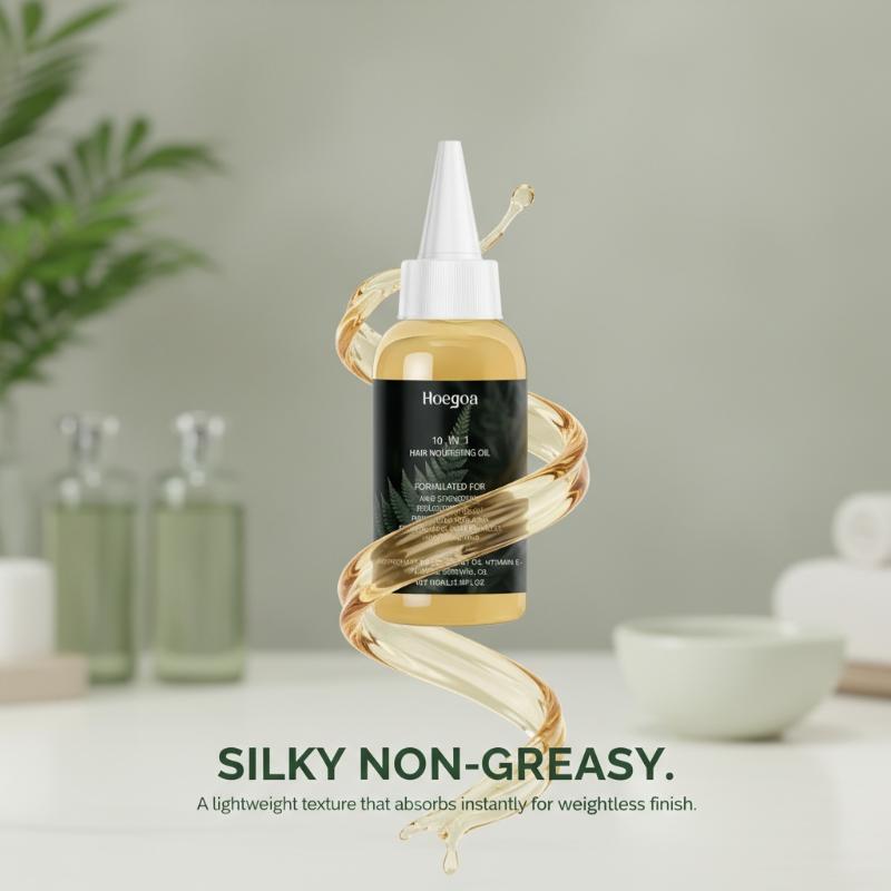 Rosemary Hair Oil - Hoegoa Rosemary Nourishing Hair Oil -