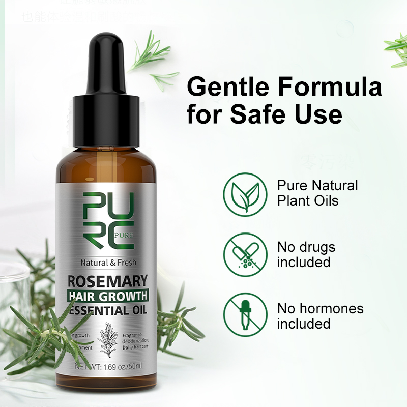 PURC Rosemary Oil for Hair Gro - огляд і ціна Hair Care Essence Oil Spray