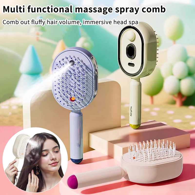 Multifunctional Massage Comb,E - огляд і ціна Hair Care Essence Oil Spray