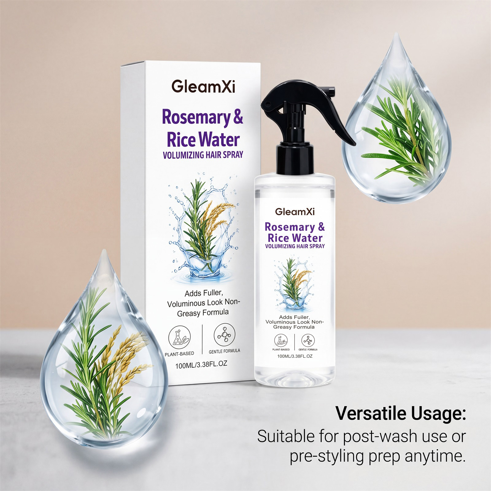Rosemary Rice Water Hair Care  - огляд і ціна Hair Care With Rice Water