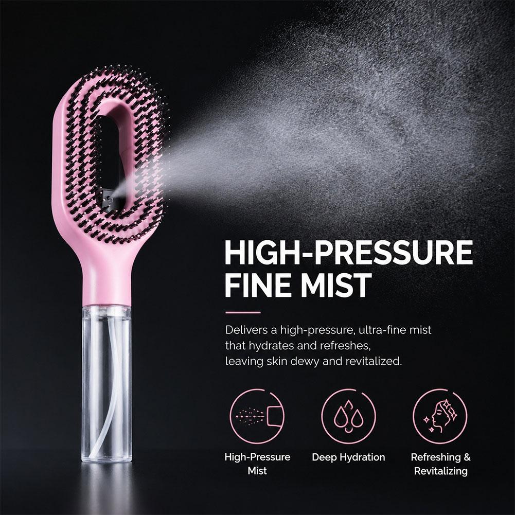 2 in 1 Spray Hair Brush Detang - огляд і ціна Hair Care Essence Oil Spray