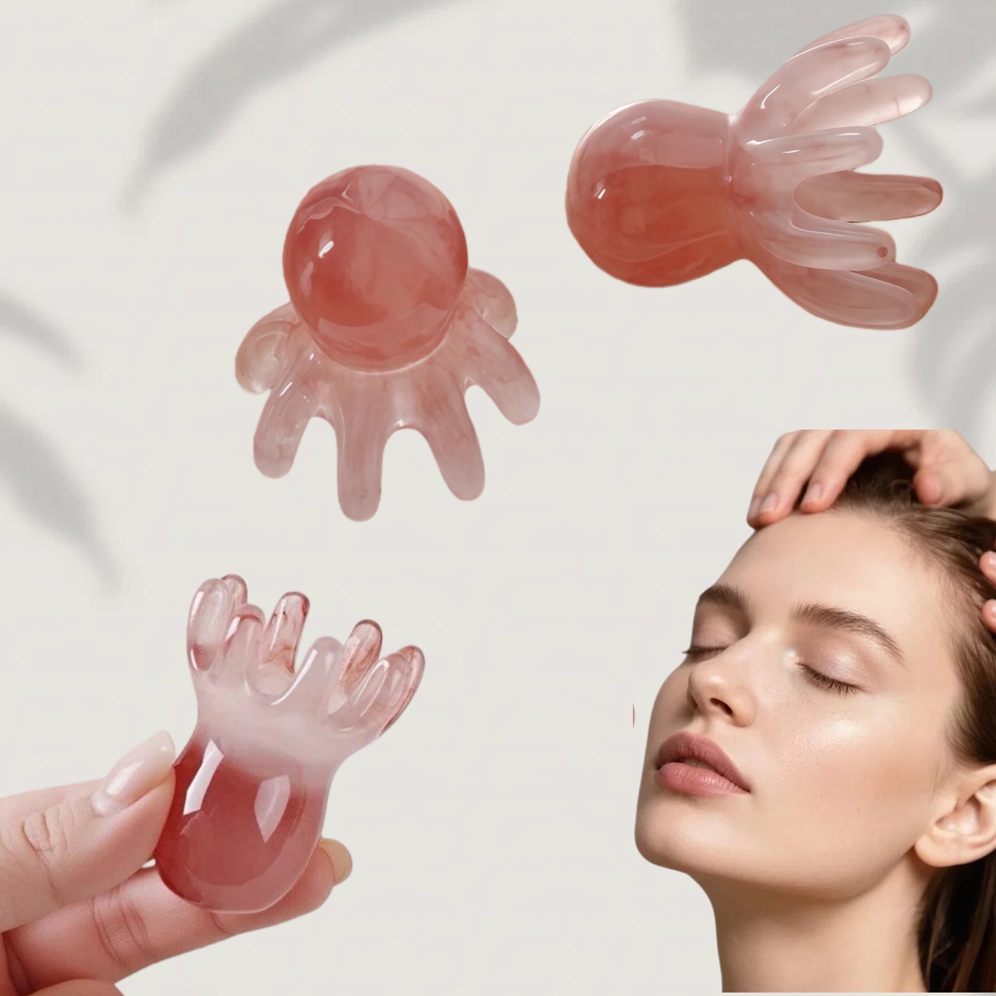 Cute Octopus Scalp Massage Com - огляд і ціна Hair Care Korea