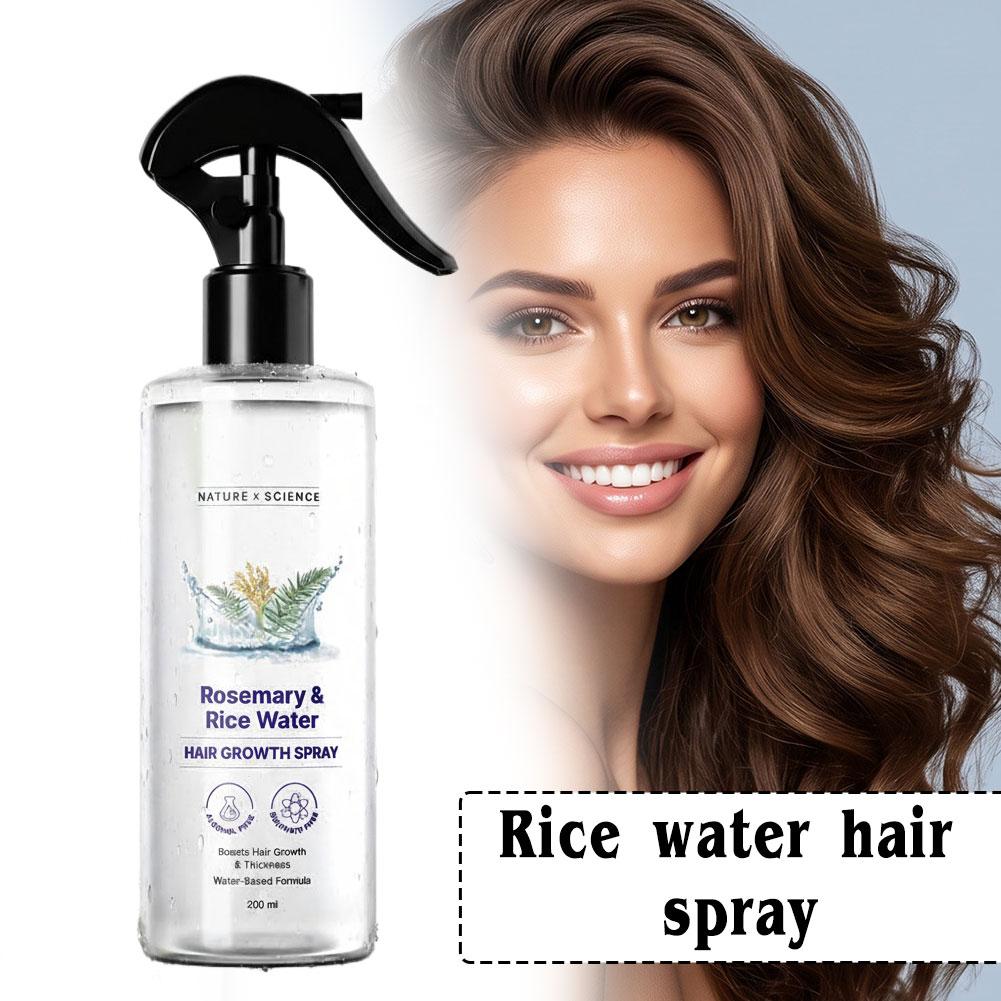 Rosemary Rice Water Hair Spray - огляд і ціна Hair Care With Rice Water