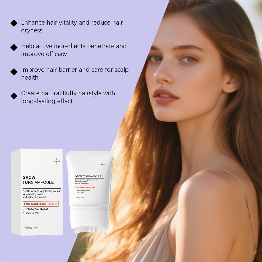 100ml Korean Grow:Turn Ampoule - огляд і ціна Hair Care Korea