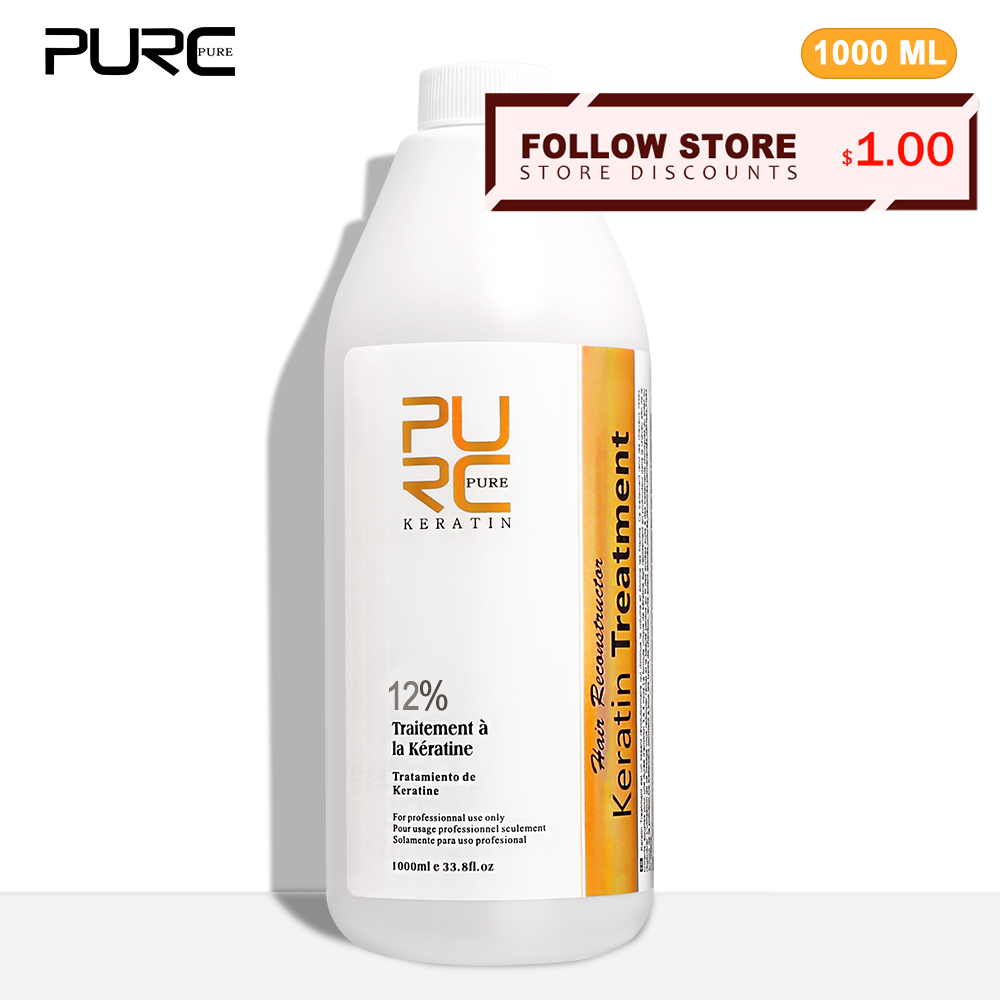 PURC 12% Keratin Smoothing Hai - огляд і ціна Hair Care Frizzy Hair