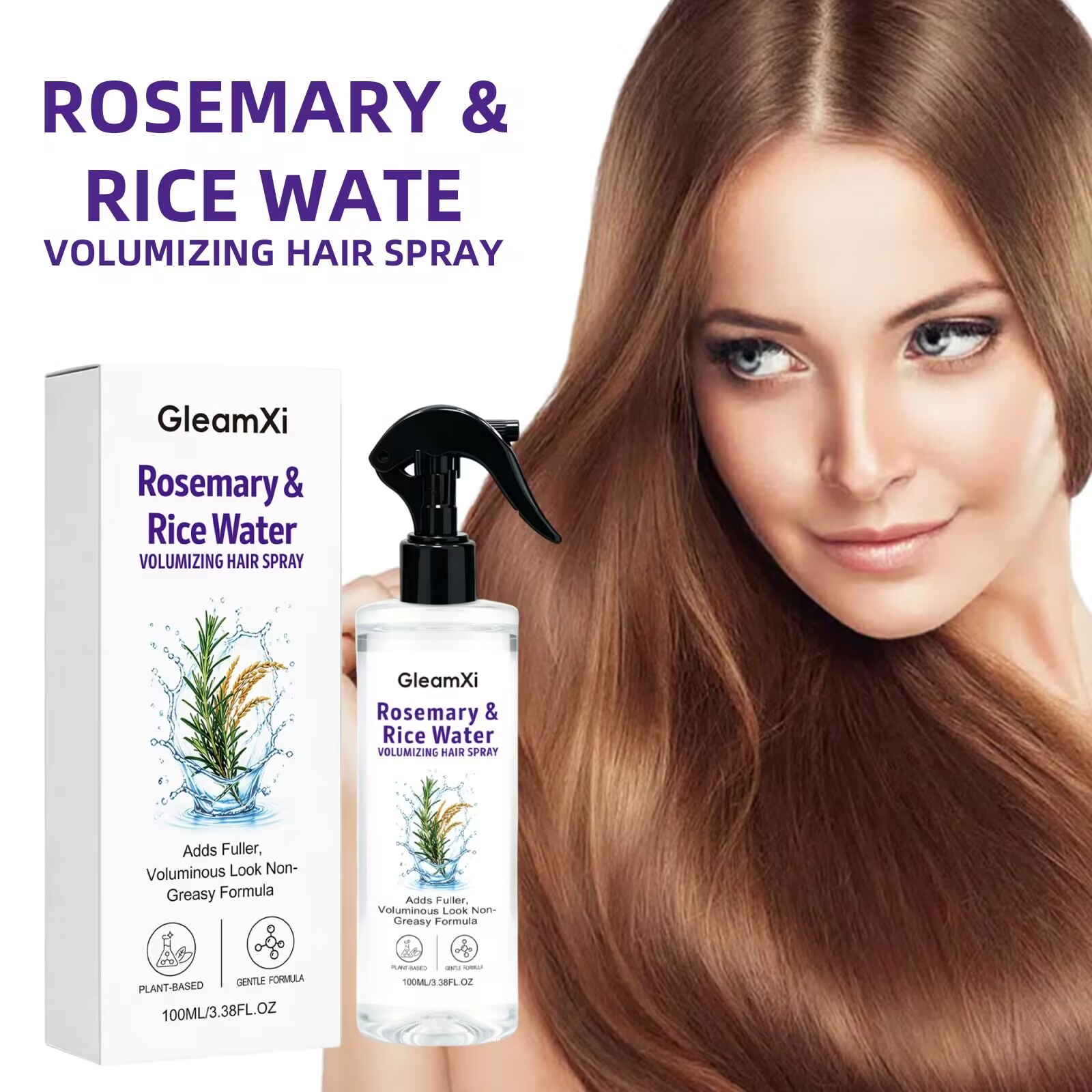 Rosemary Rice Water Hair Spray - огляд і ціна Hair Care With Rice Water