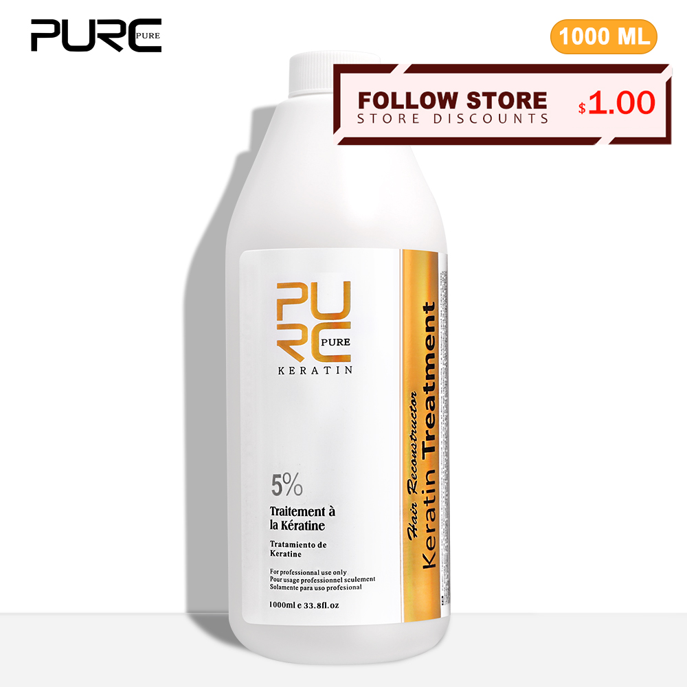 PURC 5% Keratin Smoothing Trea - огляд і ціна Hair Care Frizzy Hair