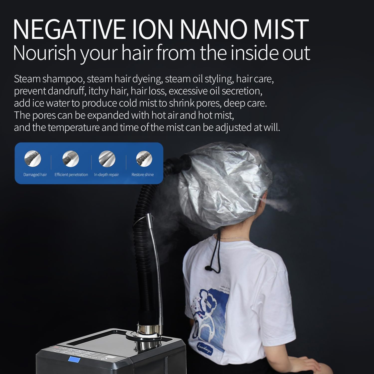 Professional Steam Perm Machin - огляд і ціна Hair Care Salon