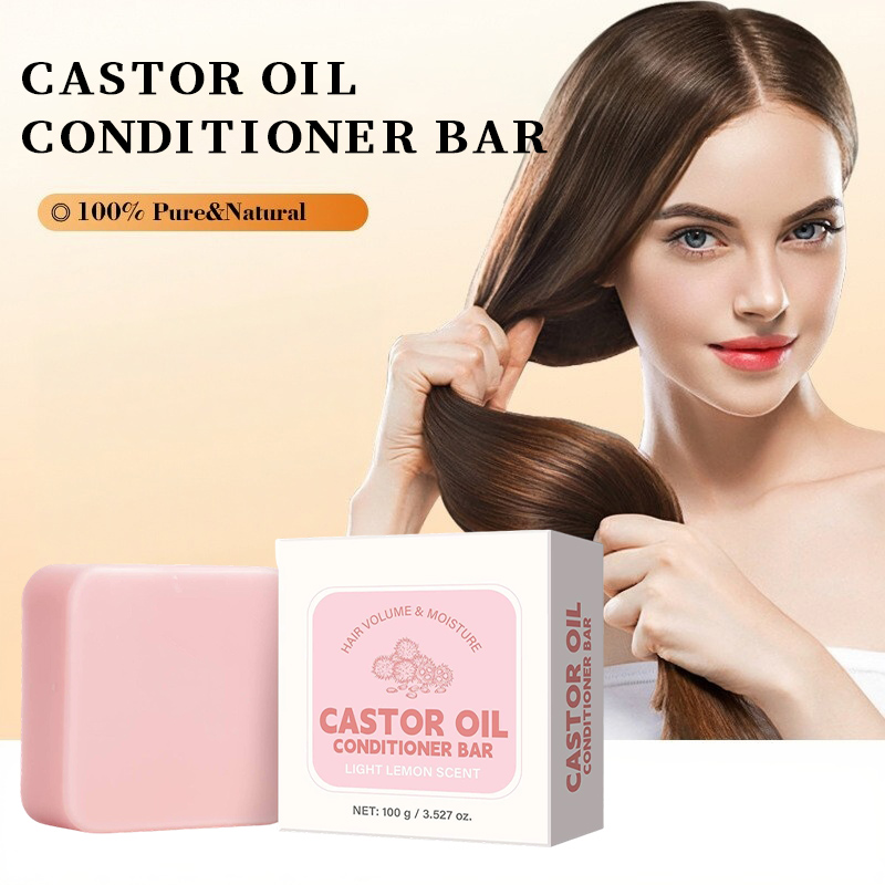 Castor Oil Conditioner Soap Ba - огляд і ціна Hair Care Frizzy Hair