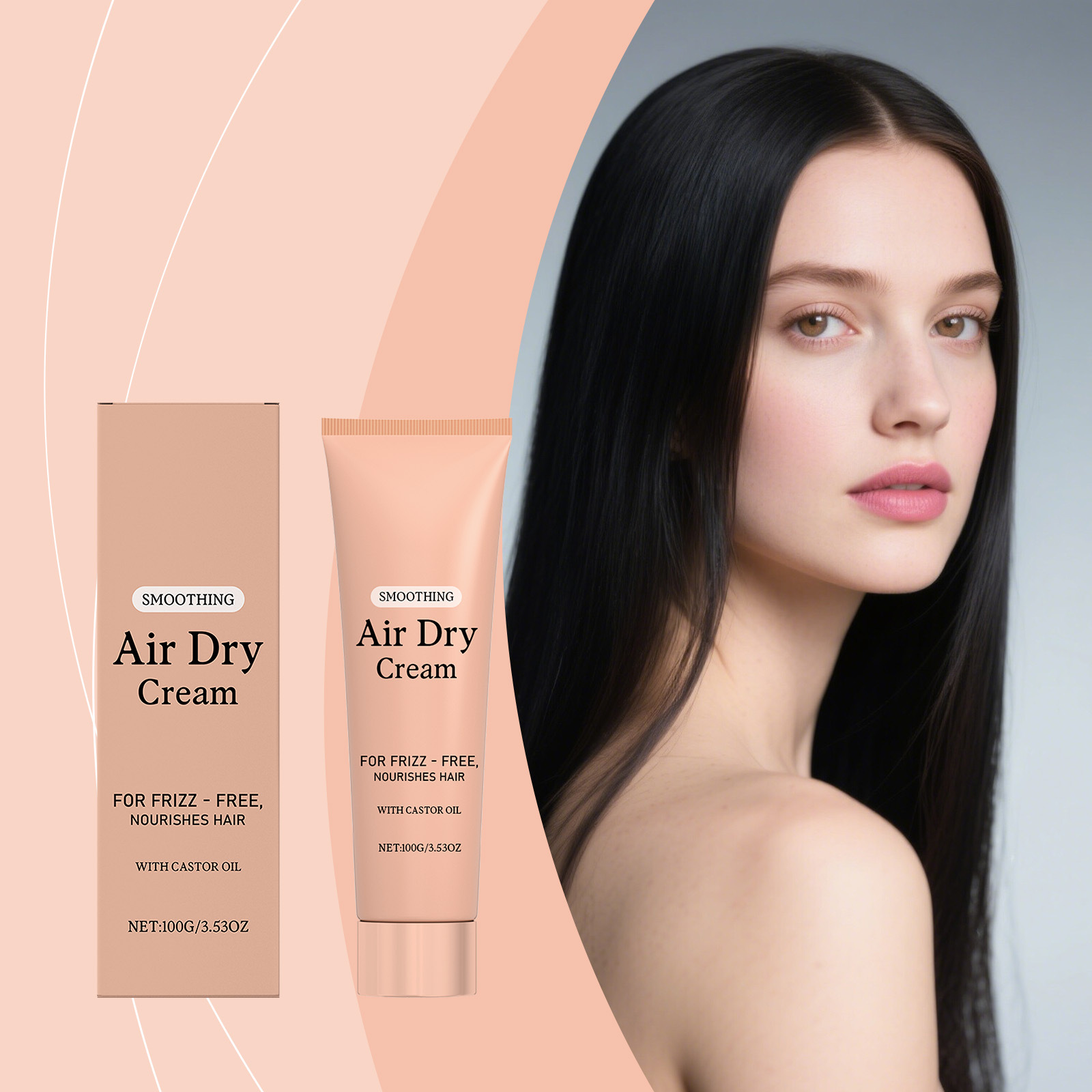 Air Dry Smoothing Hair Cream A - огляд і ціна Hair Care Frizzy Hair