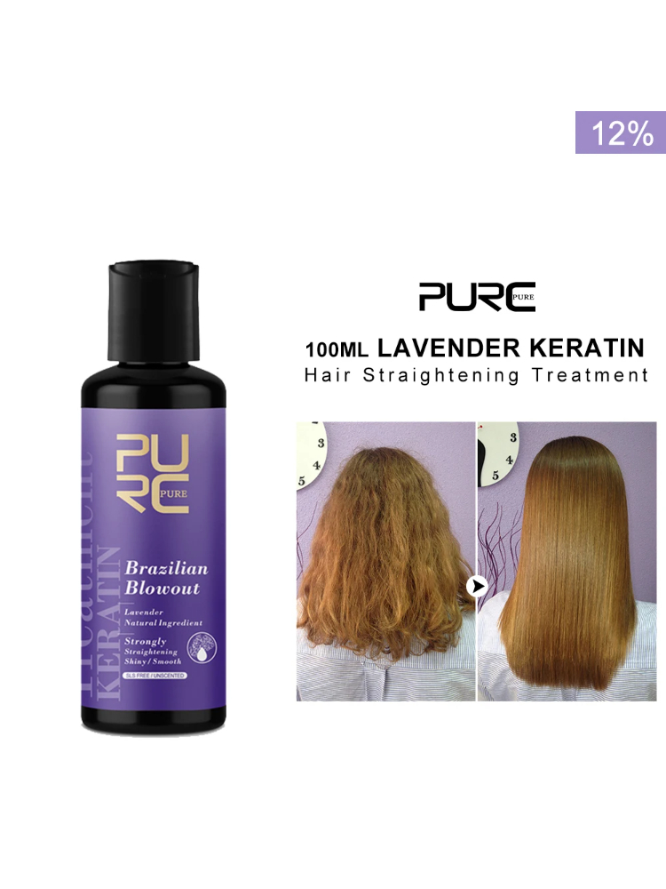 PURC Lavender 12% Brazilian Ke - огляд і ціна Hair Care Korea