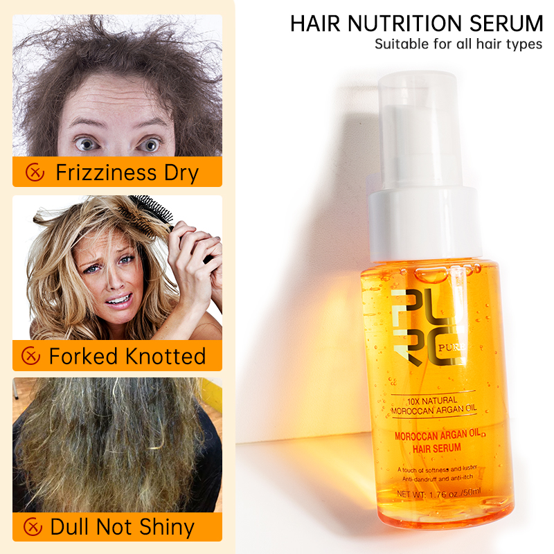 Moroccan Argan Serum Oil For H - огляд і ціна Hair Care Korea